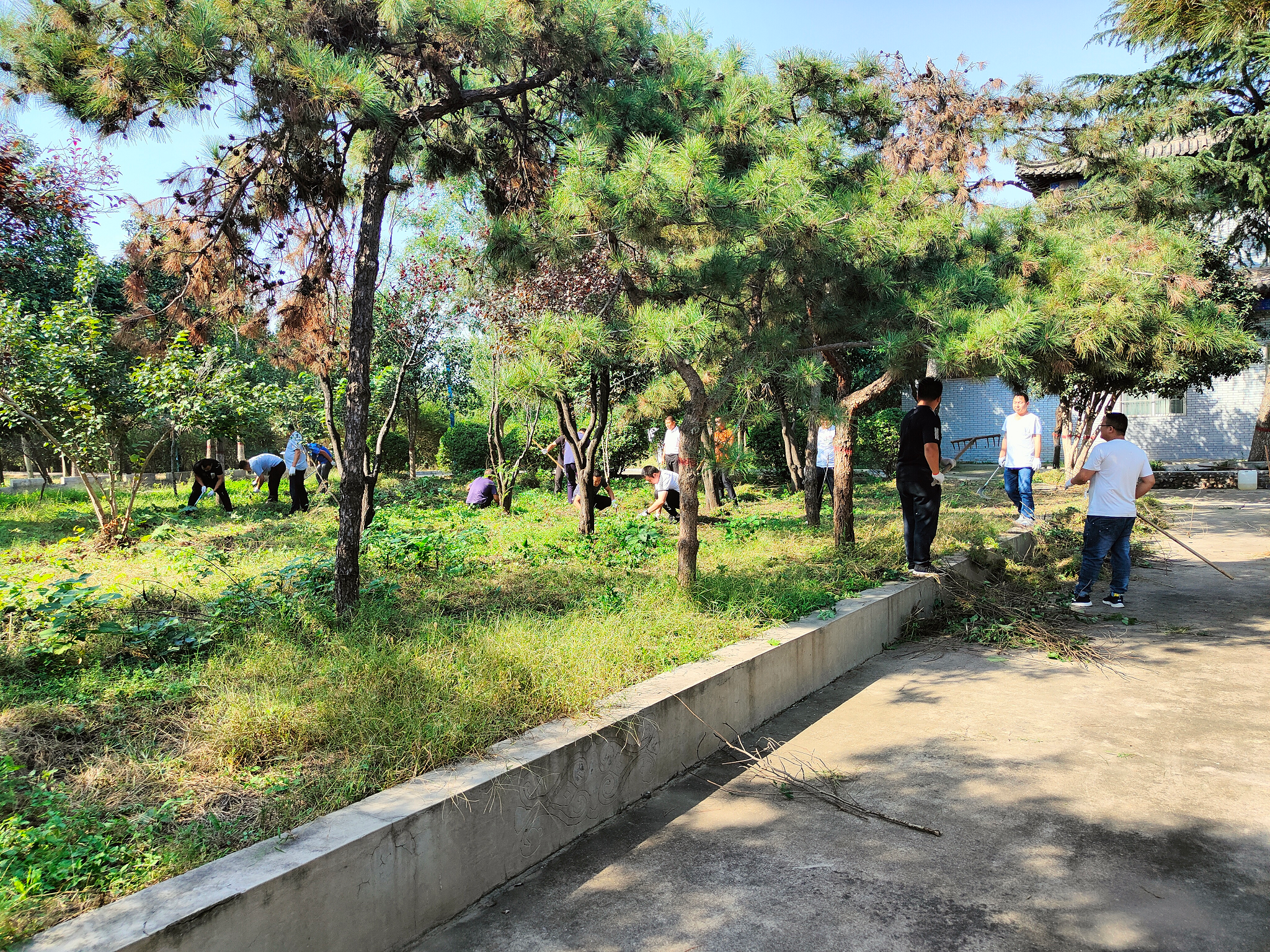 热火朝天保清洁·中发齐心庆国庆